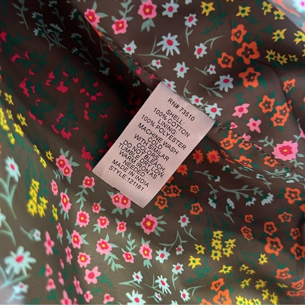 Nwot Ivy Jane Printed Corduroy Blazer XL - Picture 6 of 7
